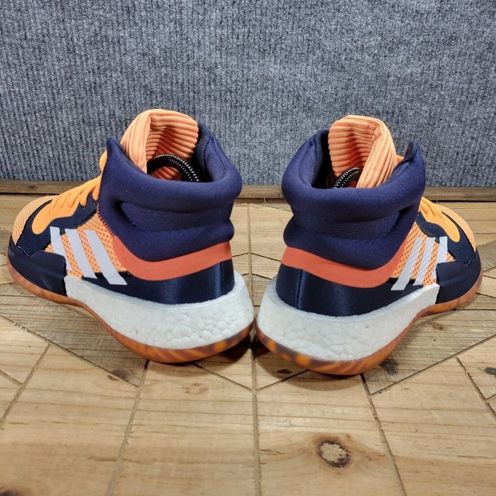 Adidas Marquee Boost Vegas Flash Orange EF9803 Basketball Shoes Men's size 9 - Picture 5 of 8